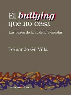 cover image of El bullying que no cesa